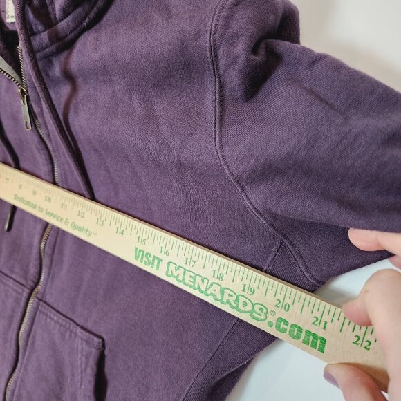 American Giant Deep Purple Full-Zip Hoodie - Picture 12 of 14